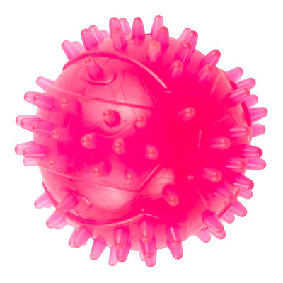 Caini - Jucarie caini, Minge mare cu tepi, 7.5 CM, Diferite Culori