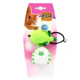 Accesorii pentru pisici - Jucarie de plus cu clopotel pentru caini/pisici