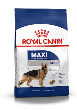 Hrana uscata pentru caini - Hrana Caine Adult Talie Mare, Maxi Adult, 15 kg