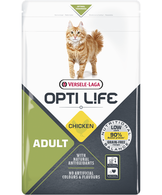 Pisici - Hrana uscata pisici adulte, Opti Life Cat Adult, Versele Laga, 7.5 kg