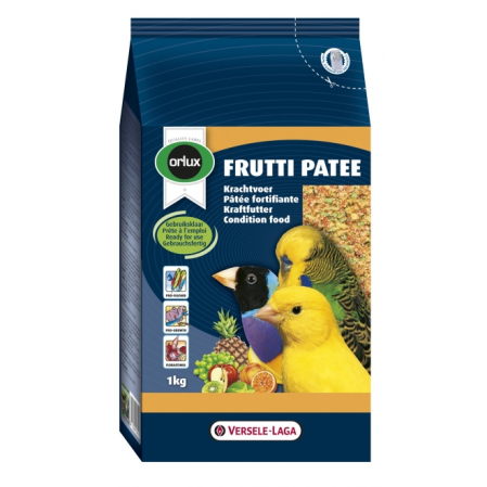 Pasari exotice - Orlux Frutti Patee, hrana concentrata perusi, canari si papagali, Versele Laga, 1 kg