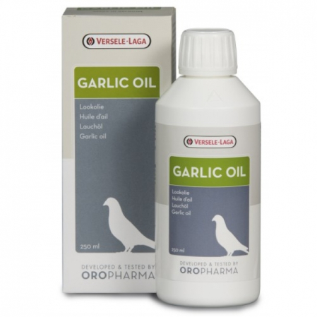 Suplimente pentru porumbei - Oropharma Garlic Oil, Versele Laga, 250ml, supliment porumbei ulei de usturoi
