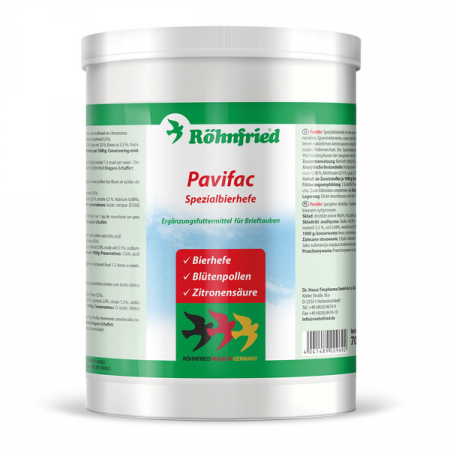 Suplimente pentru porumbei - Pavifac, Rohnfried, 700 gr