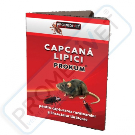 Casa si gradina - Prokum Capcana cu lipici pentru soareci si insecte, Promedivet