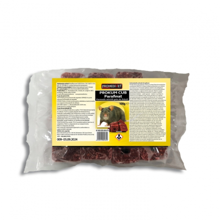 Casa si gradina - Prokum Cub Parafinat Rosu, Promedivet, 100/300 gr