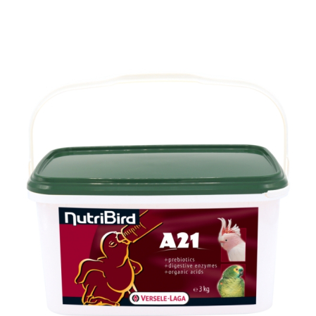 Seminte si furaje pasari, Versele Laga, Nutribird A 21(pui,pasari exotice) crestere - 3 KG [1]