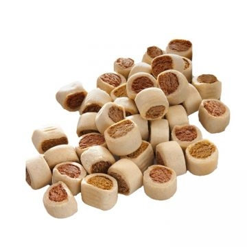 Recompense pentru caini - Skipper biscuiti in forma de rulou cu somon, 250 gr