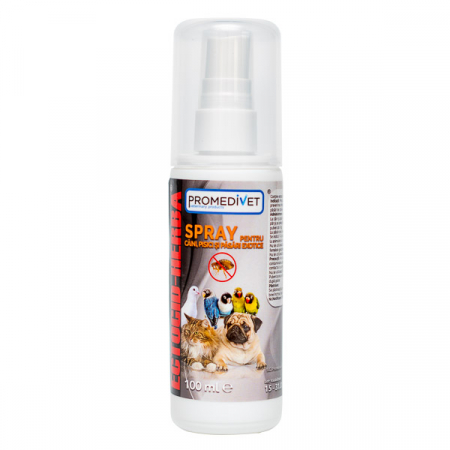 Ingrijire pentru pisici - Spray Antiparazitar Caini si Pisici, Herba Spray, 100 Ml