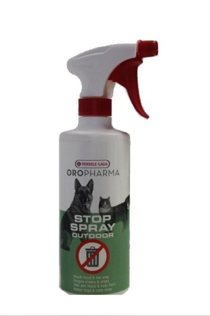 Ingrijire pentru caini - Spray repelent exterior caini si pisici Oropharma Spray Stop Outdoor, Versele Laga, 500 ml
