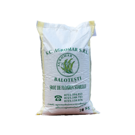 Furaje iepuri - Srot de floarea soarelui, Agromar, 25 kg