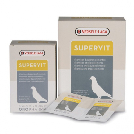 Suplimente pentru porumbei - SuperVit 40 plic/set, 300 gr, supliment porumbei Oropharma, Versele Laga