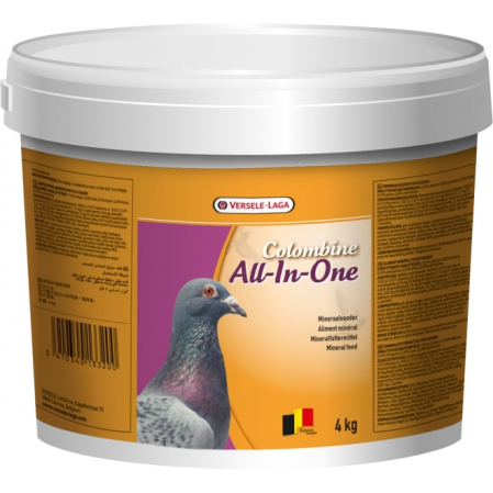 Minerale pentru porumbei - Supliment minerale porumbei Colombine All in One, Versele Laga, 4 kg