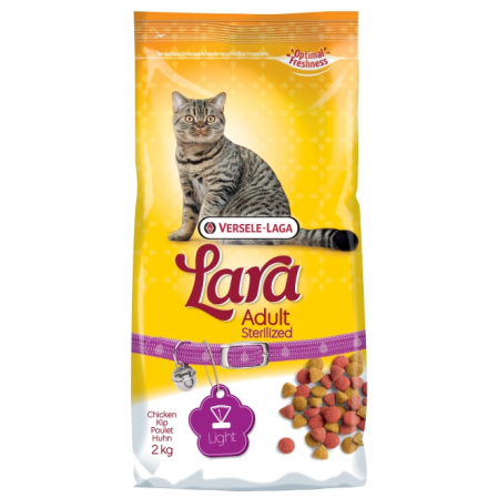 Pisici - Versele Laga, Lara Sterilizate, Pisici adulte, 2 KG