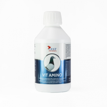 Suplimente pentru porumbei - Vit Amino 250 ml, pentru porumbeii de curse