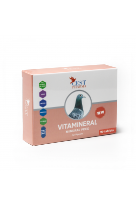 Suplimente pentru porumbei - Supliment Pormbei, Vitamineral Tab, Cest Pharma, 90 tablete