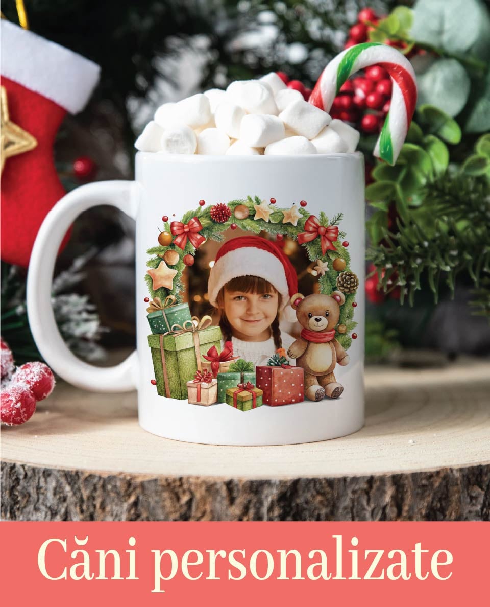 Cana Personalizata Craciun