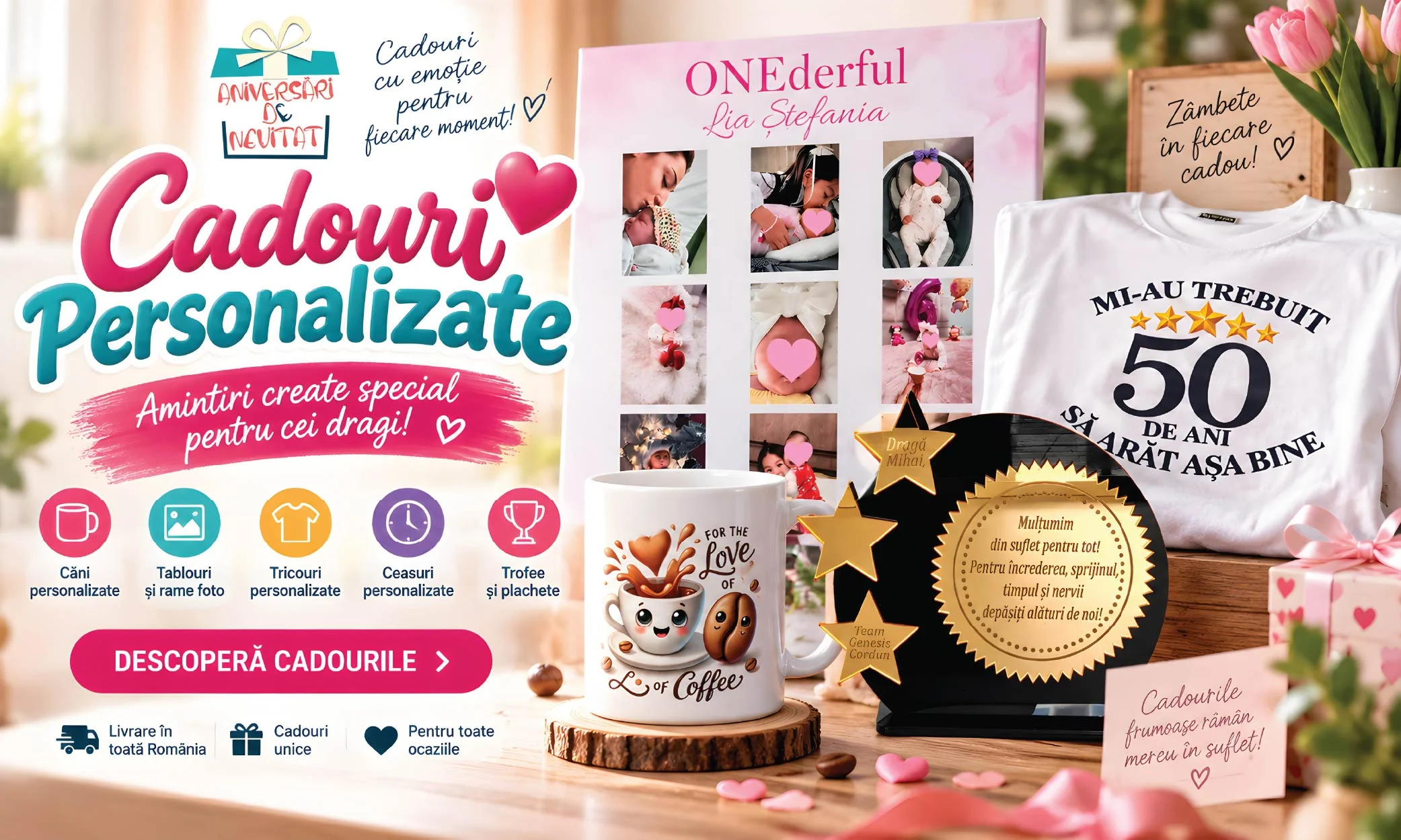 Cadouri personalizate