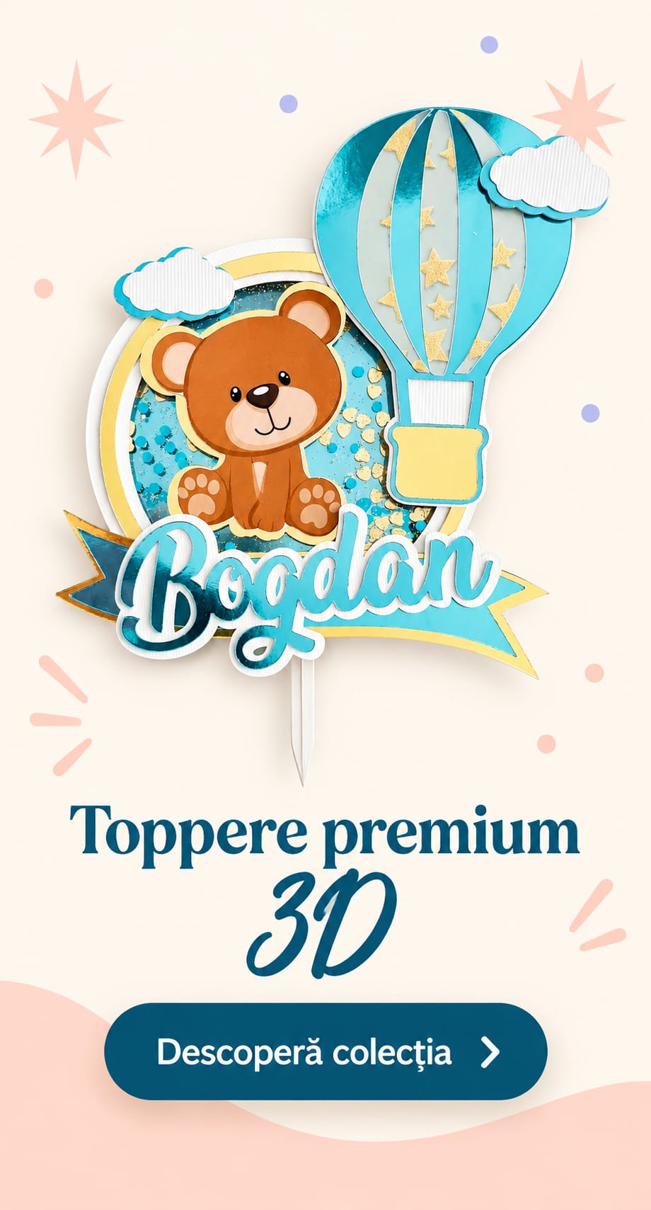Toppere premium 3D