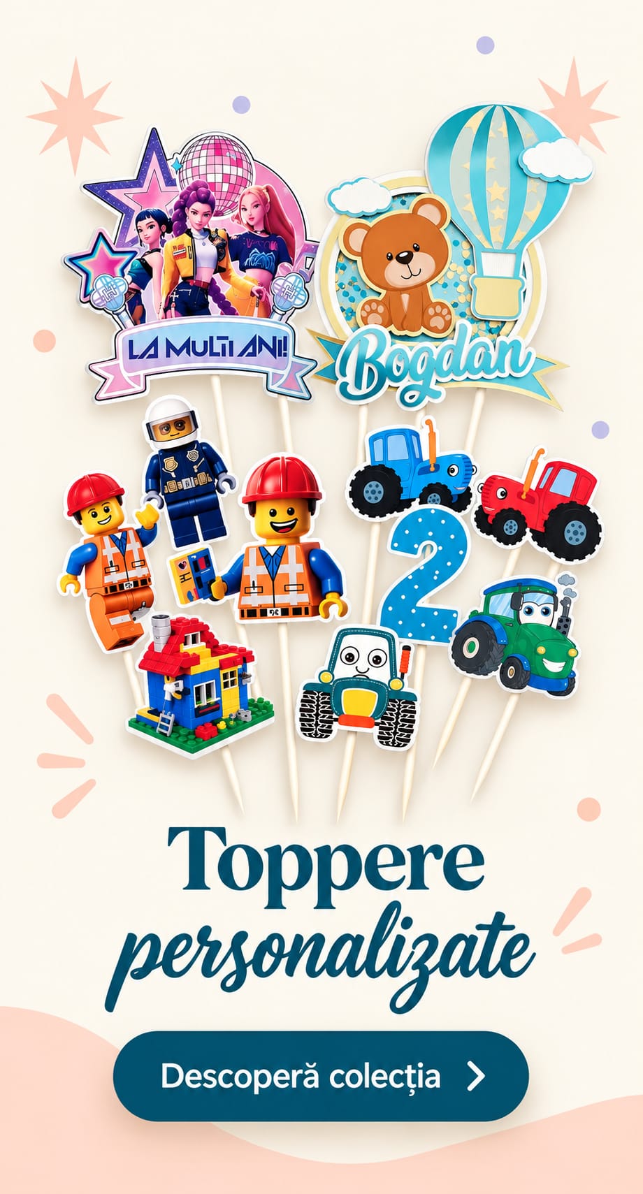 Toppere personalizate