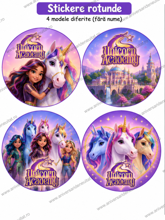 Pachet petrecere personalizat Academia Unicornilor [3]
