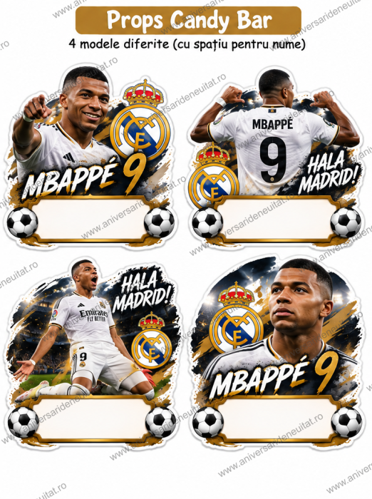 Pachet petrecere personalizat Mbappe [3]