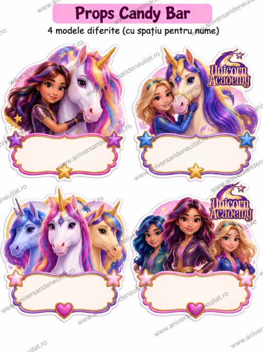 Pachet petrecere personalizat Academia Unicornilor [2]