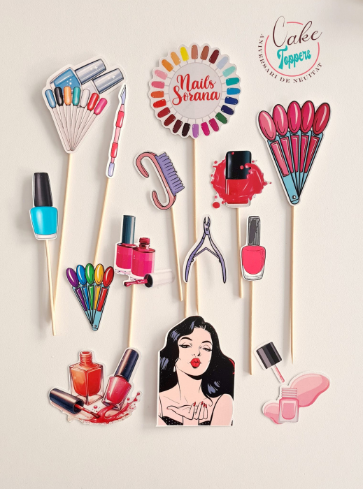 Set toppere Nail art manichiura [1]