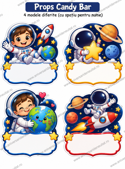 Pachet petrecere personalizat Astronaut [2]