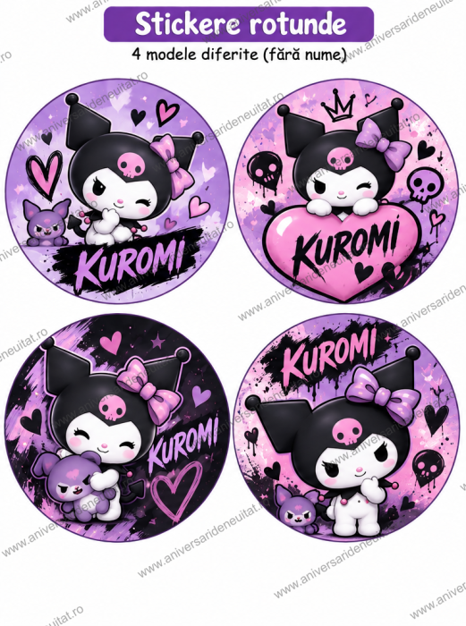 Pachet petrecere personalizat Kuromi [3]