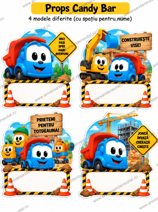 Pachet petrecere personalizat Camionul Leo [3]