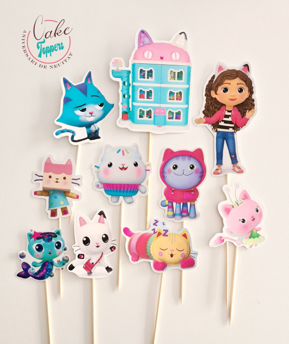 Set toppere Casa de Papusi a lui Gabi (Gabby`s Dollhouse) [1]