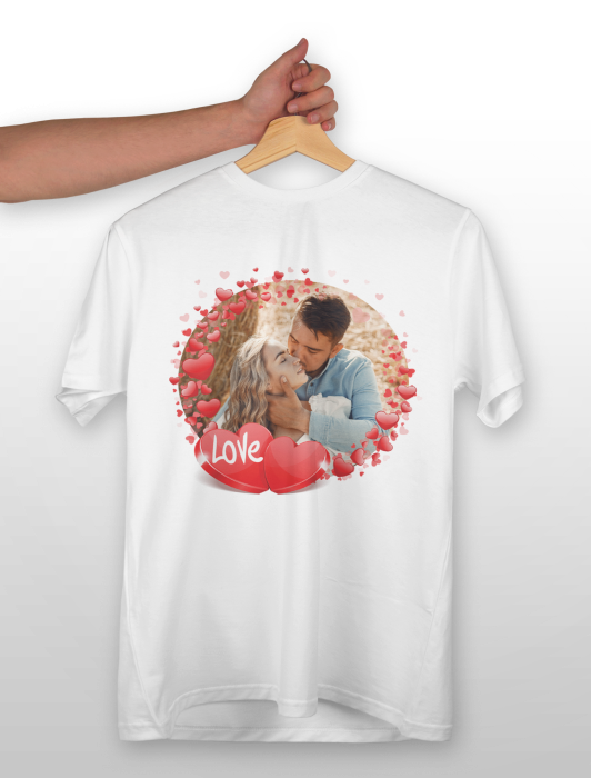 Set Tricouri poza cuplu Love You [2]