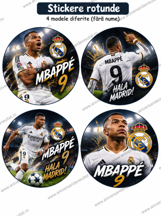 Pachet petrecere personalizat Mbappe [2]