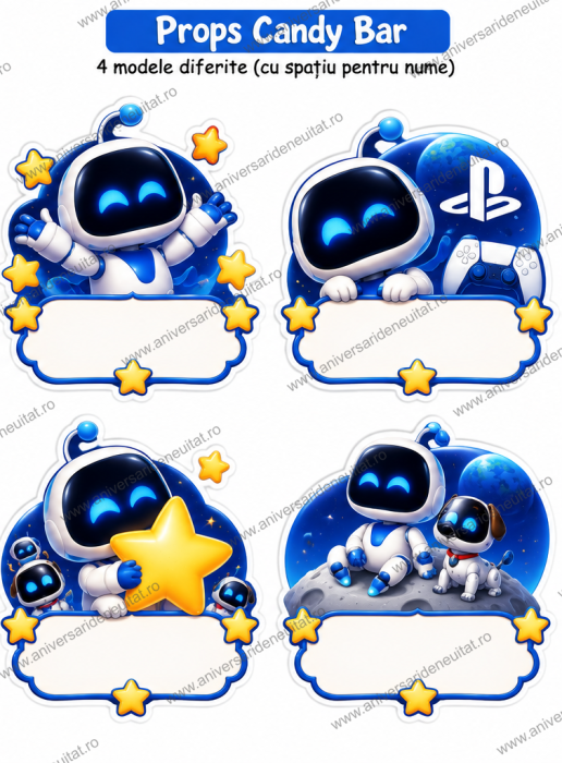 Pachet petrecere personalizat Astro Bot [2]