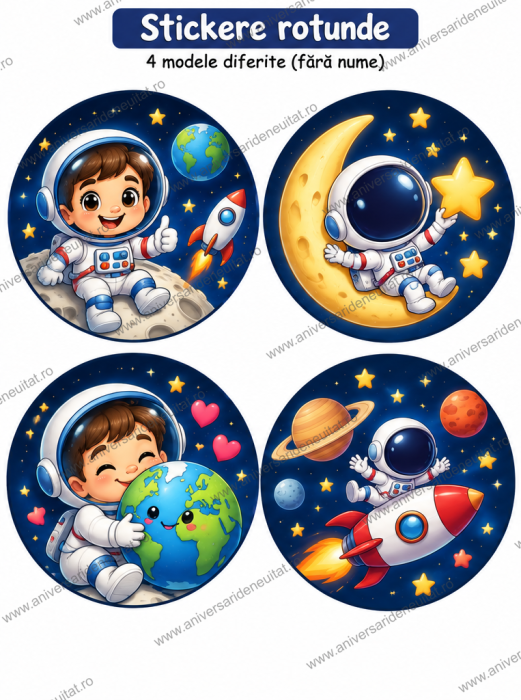 Pachet petrecere personalizat Astronaut [3]