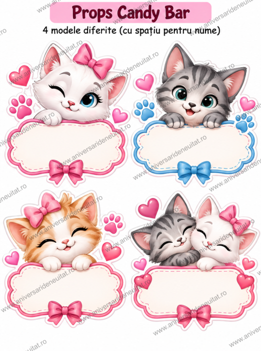 Pachet petrecere personalizat Pisici [3]