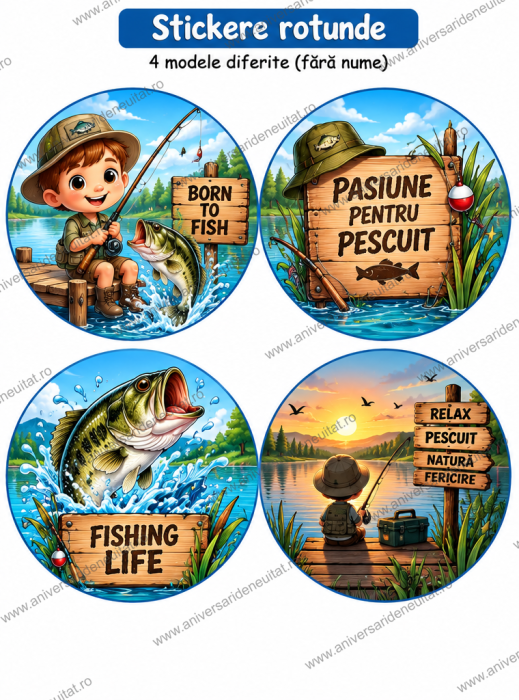 Pachet petrecere personalizat Pescar [2]