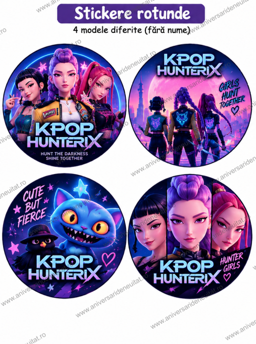 Pachet petrecere personalizat Kpop Hunterix [2]