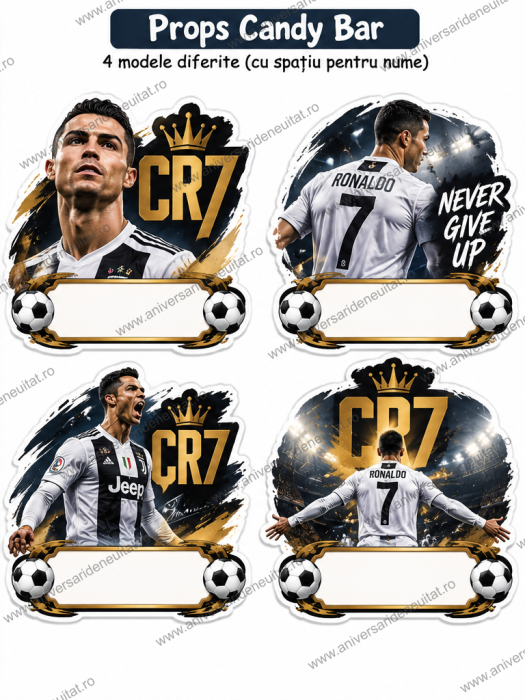 Pachet petrecere personalizat CR7 Cristiano Ronaldo [2]