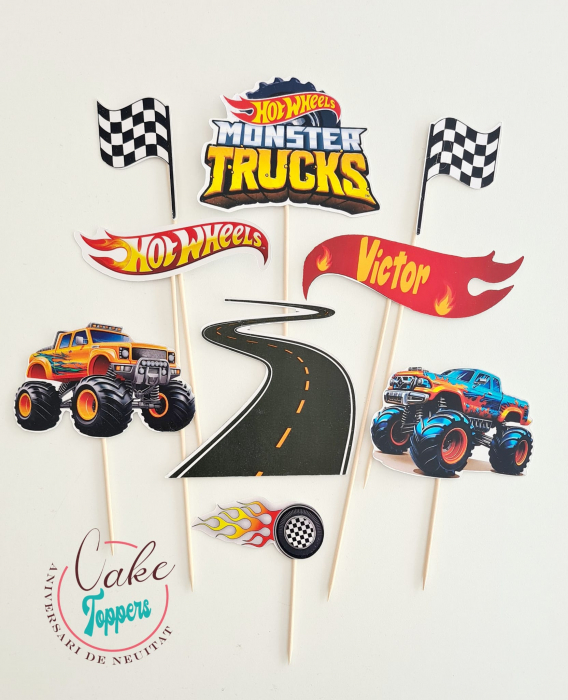 Set toppere Hot Wheels Monster Trucks [1]