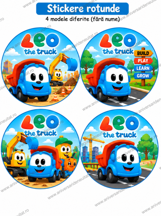 Pachet petrecere personalizat Camionul Leo [2]