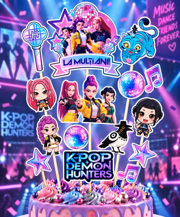 Pachet petrecere personalizat Kpop Hunterix [5]