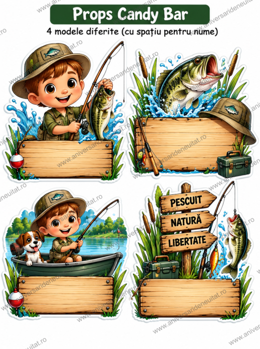 Pachet petrecere personalizat Micul Pescar [3]