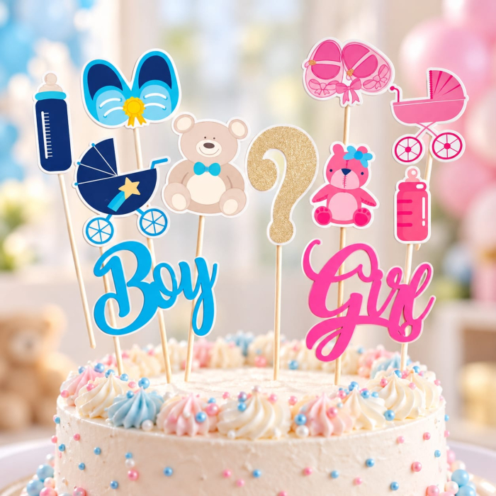Pachet petrecere personalizat Boy or Girl  gender reveal [5]
