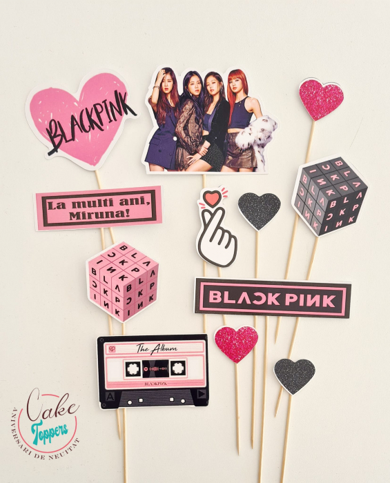 Set toppere Black Pink [1]