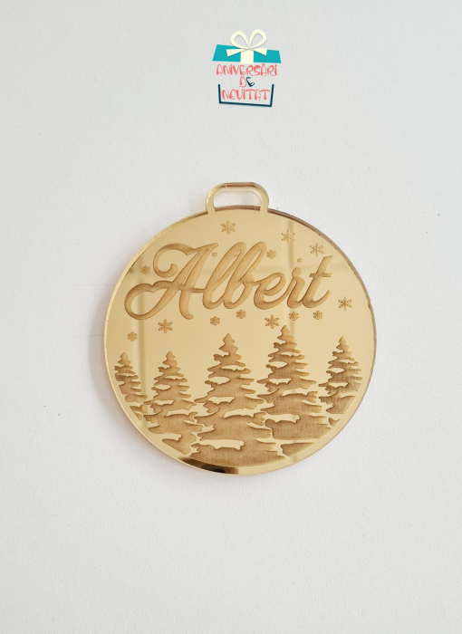 Glob personalizat cu nume gravat Brazi [1]