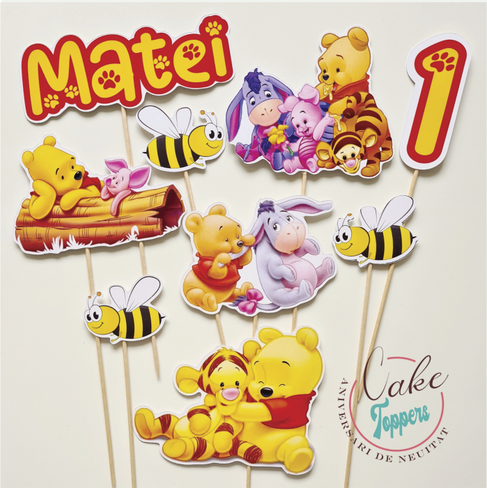 Set Toppere Baby Winnie the Pooh + Nume [1]