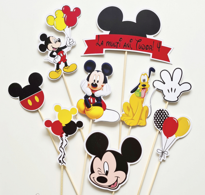 Set Toppere MIckey Mouse + nume [1]