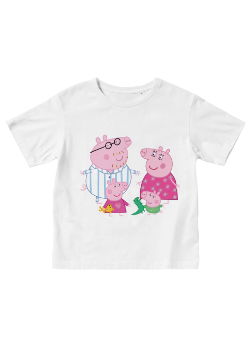 Tricou copii Peppa Pig in pijama [1]