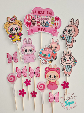 Toppere Tort - Set toppere Labubu